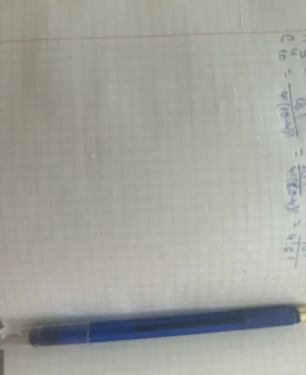 Помоги мне вычислить C из 10 по 4
