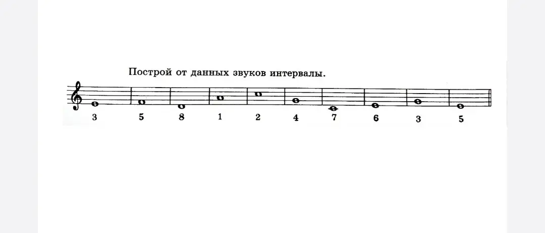 Можешь ли ты помочь мне построить от данных звуков интервалы?