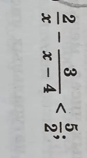 Помоги решить неравенство $\frac{x}{2} - \frac{3}{x-4} < \frac{5}{2}$