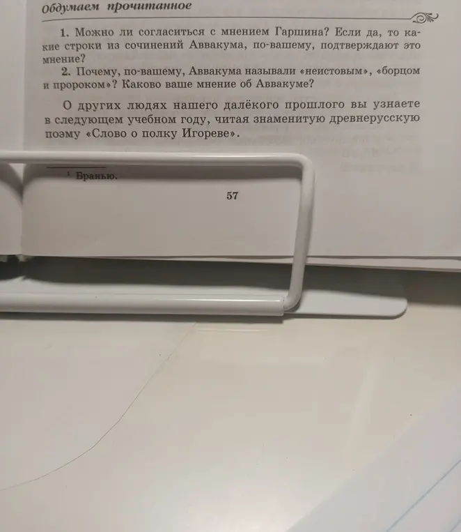Могу ли я согласиться с мнением Гаршина и какие строки из сочинений Аввакума это подтверждают?