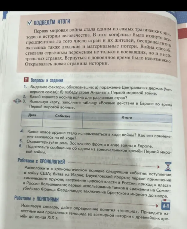 Выдели факторы, обусловившие поражение Центральных держав (Четверного союза) в Первой мировой войне.