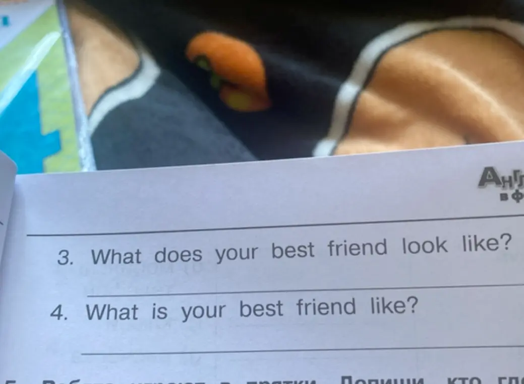 Ты просишь объяснить разницу между вопросами "What does your best friend look like?" и "What is your best friend like?"