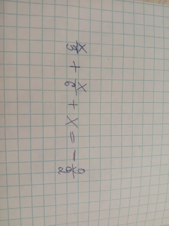 Реши уравнение \frac{3}{x} + \frac{6}{x} + x = \frac{9}{x}