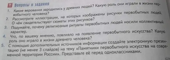 Какие верования зародились у древних людей и какую роль они играли в жизни первобытного человека?