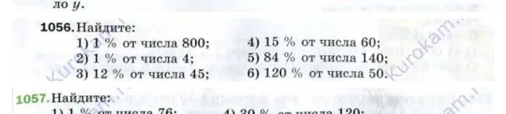 Найди 1% от числа 800