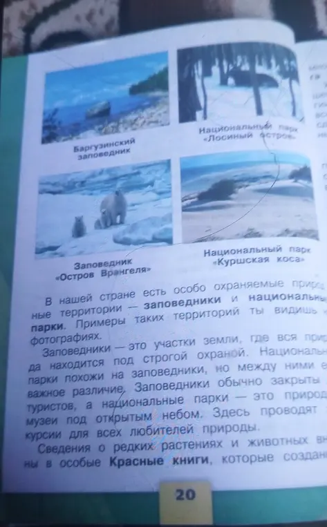 Расскажи, что такое заповедники и национальные парки