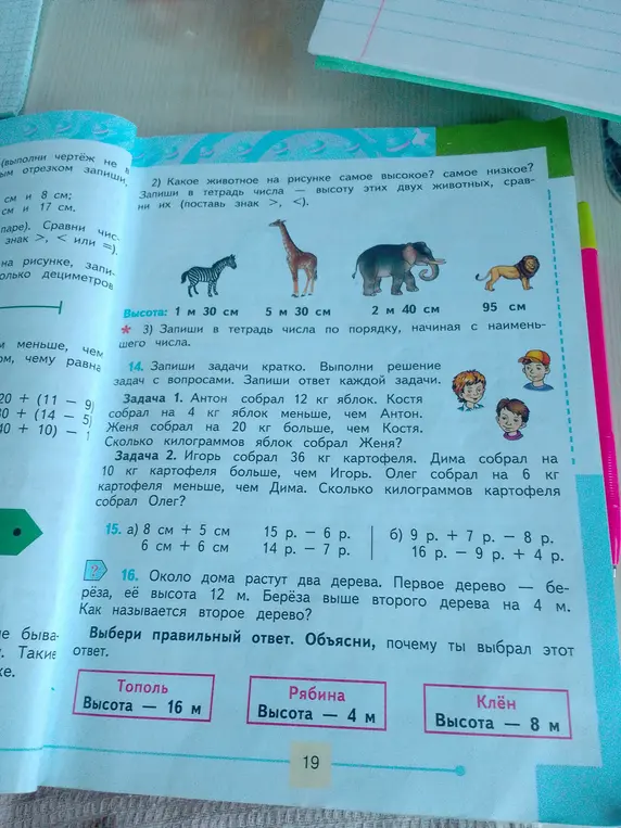 Можешь решить задачи 2, 3, 14, 15 и 16?