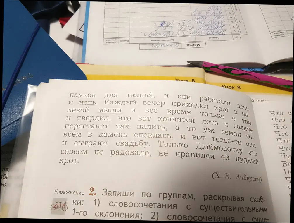 Можешь ли ты выписать имена существительные 3-го склонения из текста?