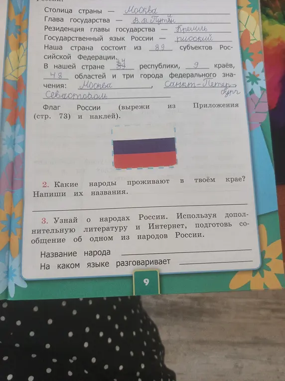 Какие народы проживают в моём крае?