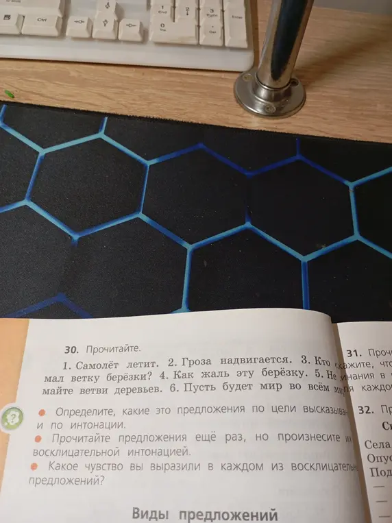 Можешь ли ты определить, какие это предложения по цели высказывания и по интонации?
