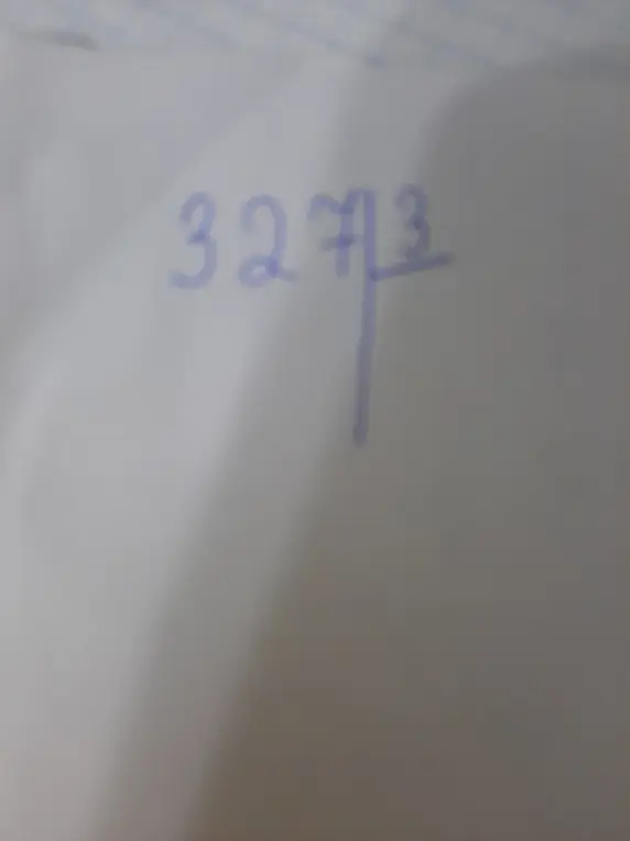 Выполни деление столбиком 327 на 3