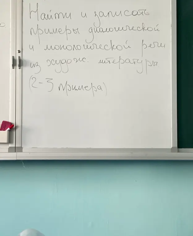 Ты просишь найти и записать примеры диалогической и монологической речи из художественной литературы.