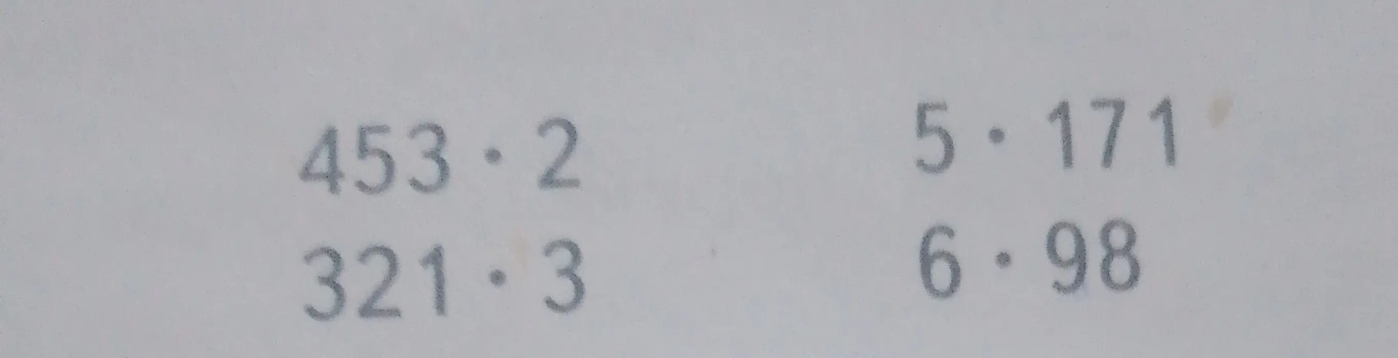Выполни умножение чисел: 453*2