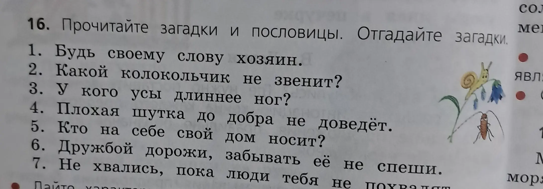 Можешь ли ты отгадать загадки и пословицы?