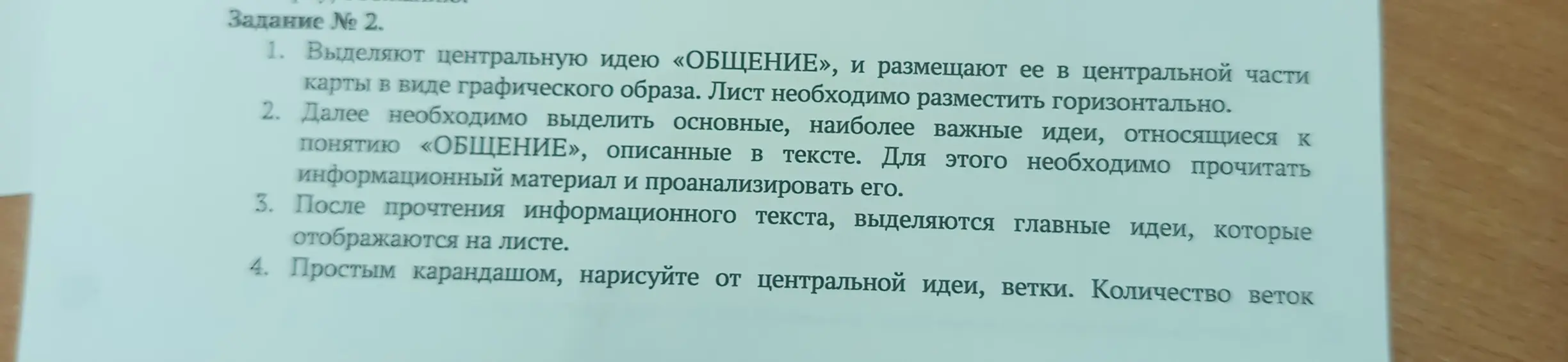 Определи центральную идею «ОБЩЕНИЕ».
