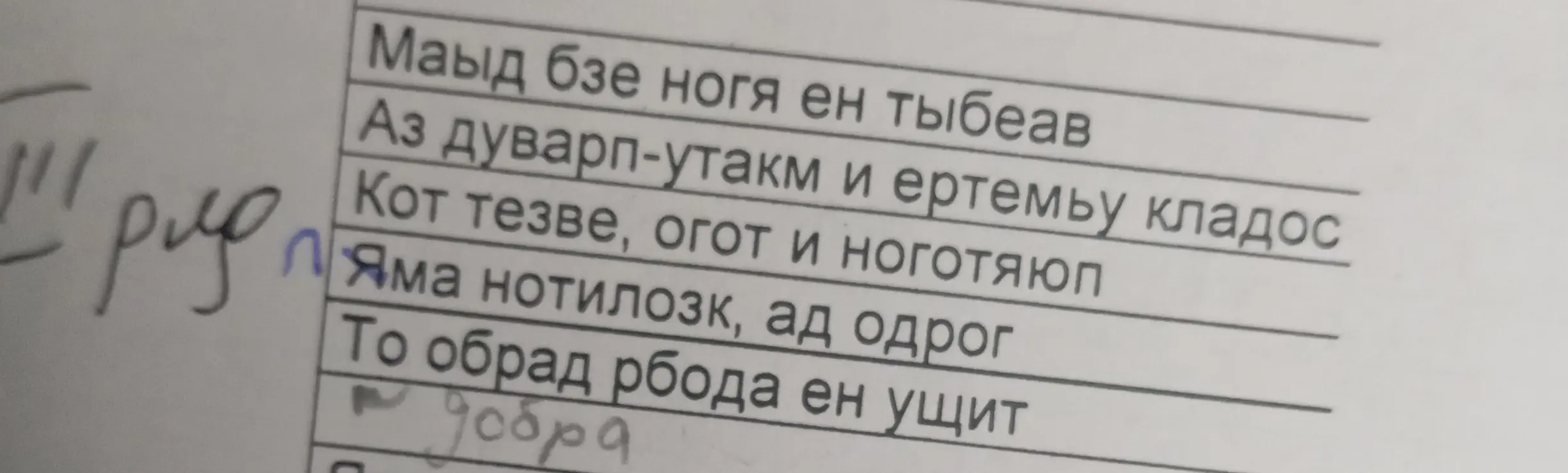 Предложи расшифровать пословицы, переставив буквы в словах