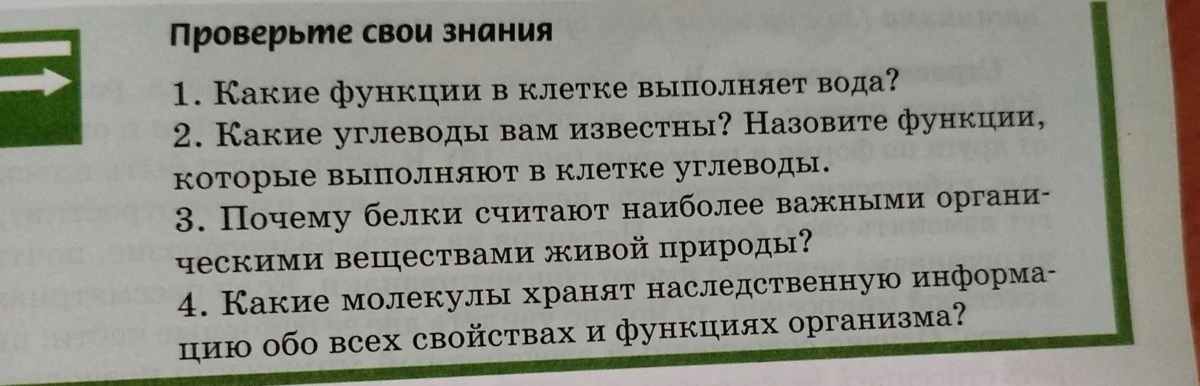 Какие функции в клетке выполняет вода?