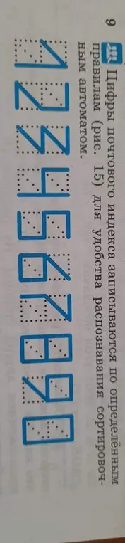 Назови почтовый индекс на картинке