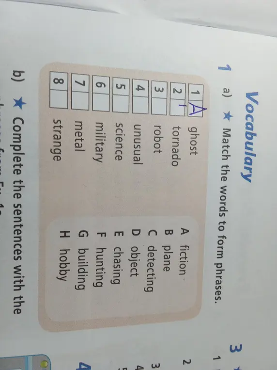 Составь словосочетания из слов