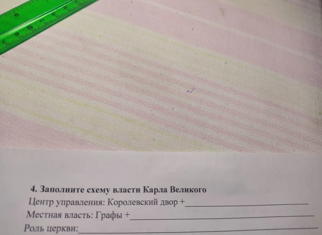 Предложи мне заполнить схему власти Карла Великого