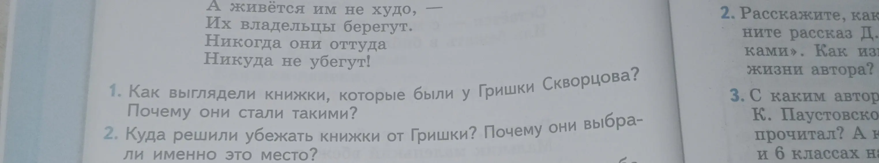 Как выглядели книжки, которые были у Гришки Скворцова?