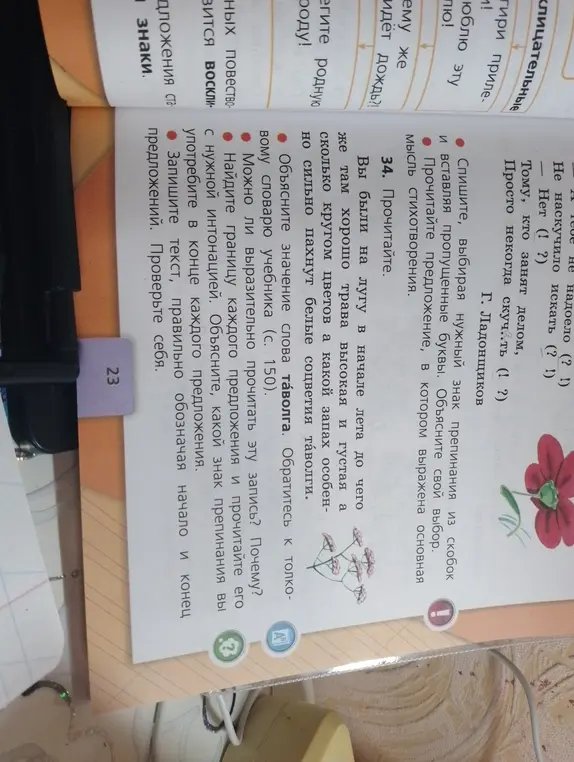 Объясни, как выполнить упражнение 34