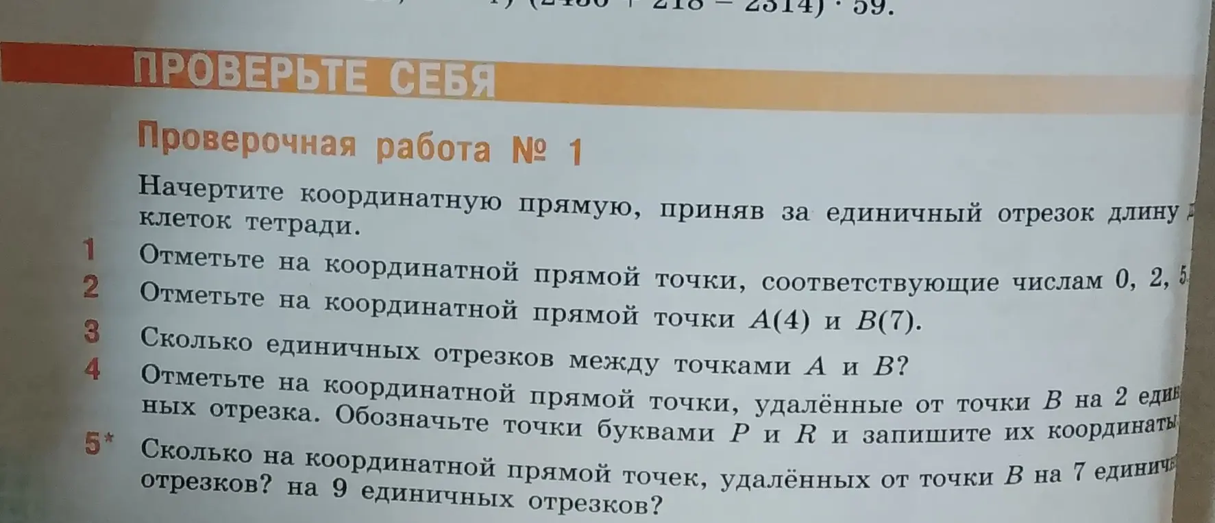 Можешь ли ты решить проверочную работу № 1 по математике?