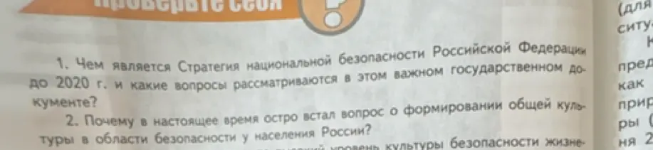 Что такое Стратегия национальной безопасности Российской Федерации до 2020 г. и какие вопросы рассматриваются в этом документе?