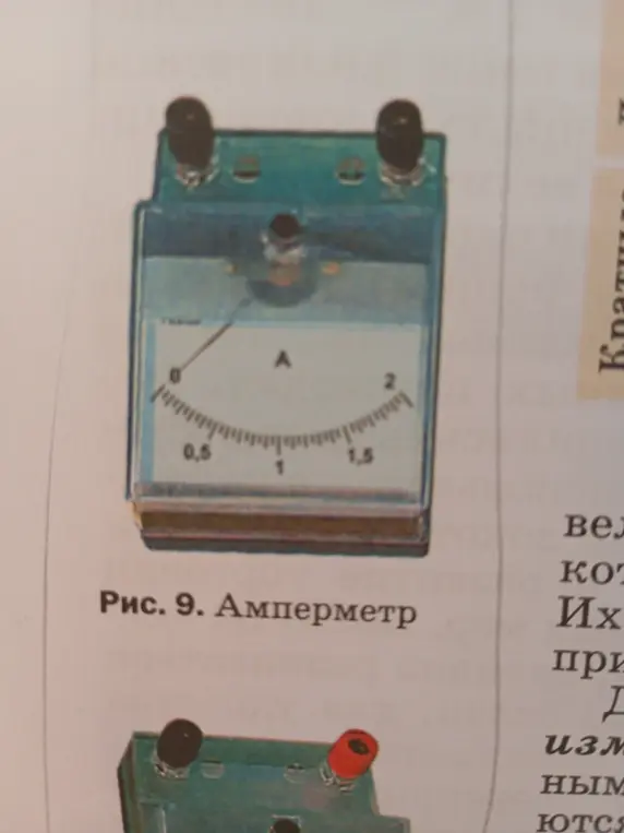 Как найти цену деления амперметра, изображенного на рисунке