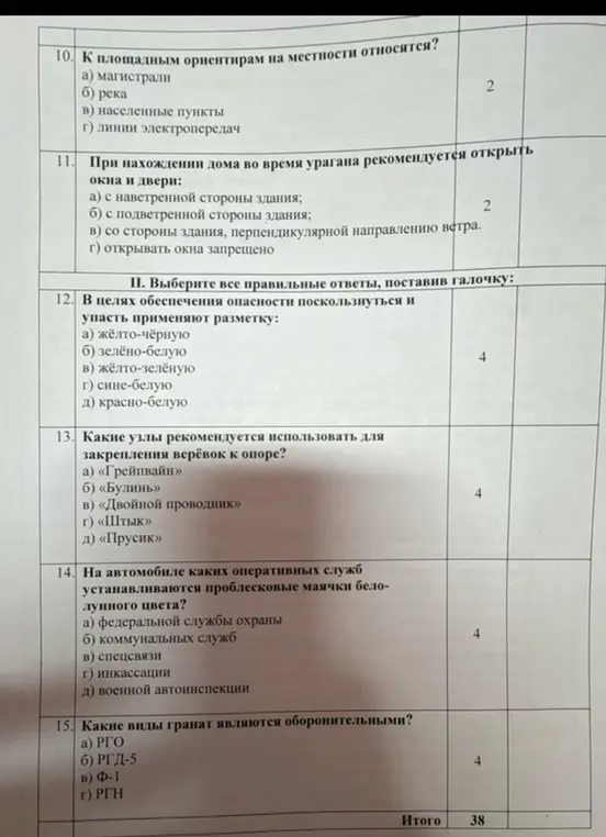 Ты спрашиваешь, что относится к площадным ориентирам на местности.