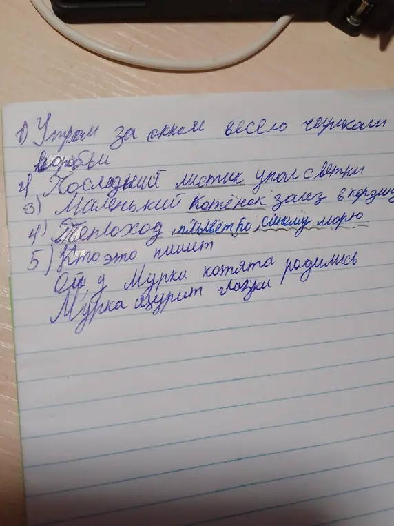 Определи, кто пишет в предложении «Кто это пишет»