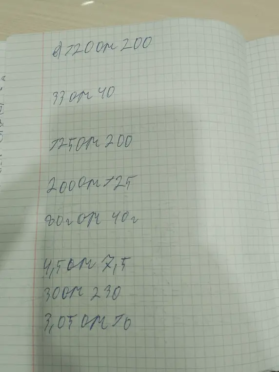 Что нужно сделать с числами в задании в)? Нужно их разделить?
