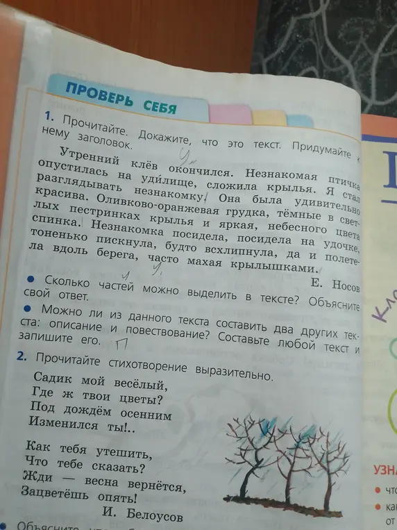 Помоги мне доказать, что текст про незнакомку - это текст. Придумай заголовок