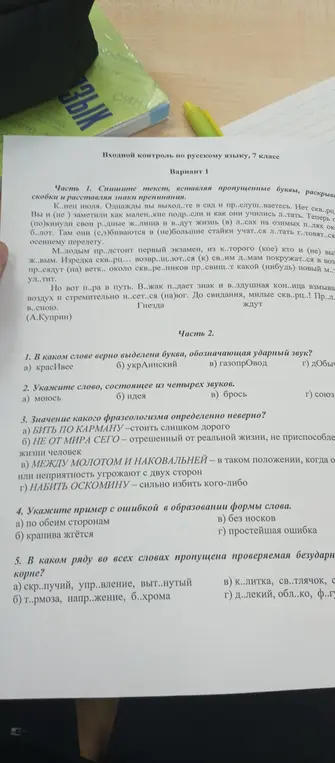 Ты просишь указать, в каком слове верно выделена буква, обозначающая ударный звук