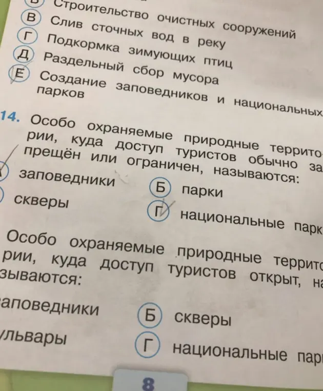 Объясни, как называются особо охраняемые природные территории, куда доступ туристов обычно запрещён или ограничен?