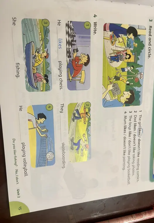 Выполни упражнения на чтение и письмо.