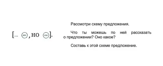 Рассмотри схему предложения, что можешь по ней рассказать о предложении? Составь к этой схеме предложение.