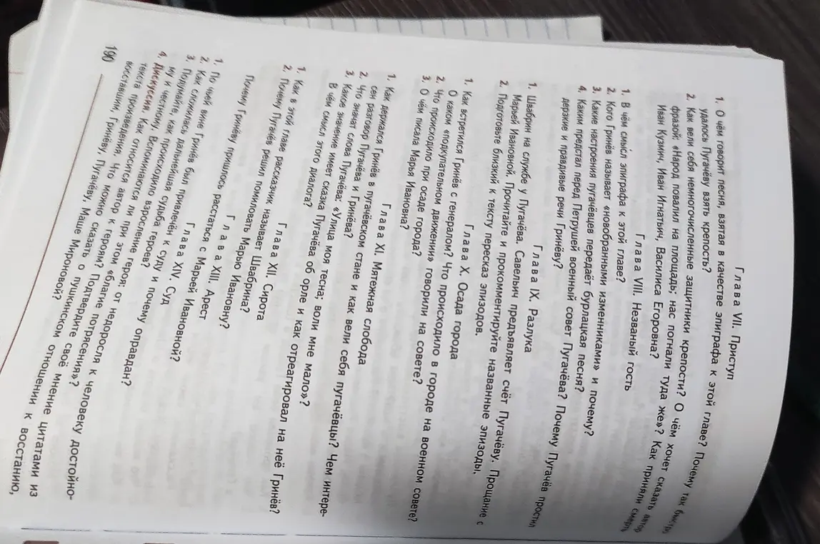 Ответь на вопросы на картинке по произведению "Капитанская дочка"
