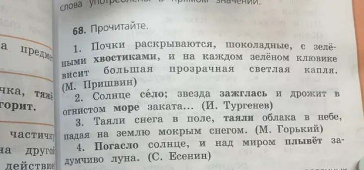 Прочитай текст.