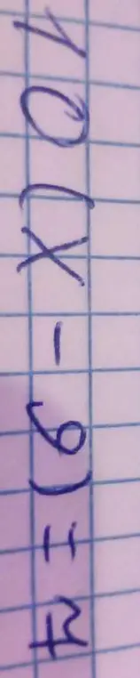 Реши уравнение 10 - x = 6 + 2