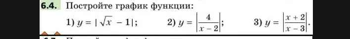 Напиши подробно, как построить график функции.