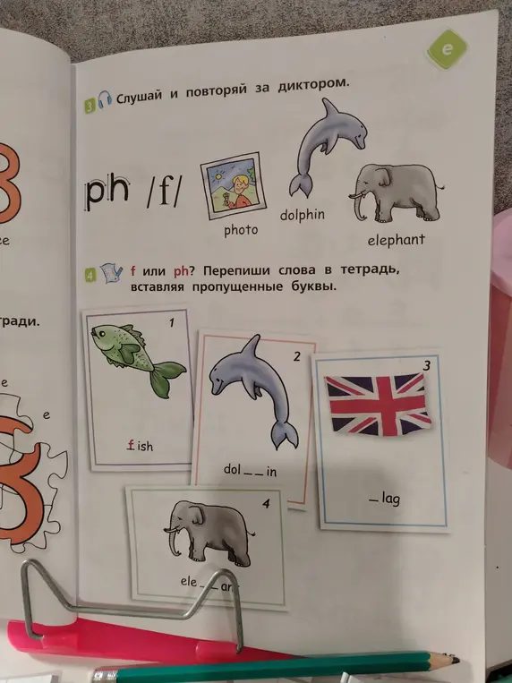 Перепиши слова в тетрадь, вставляя пропущенные буквы.