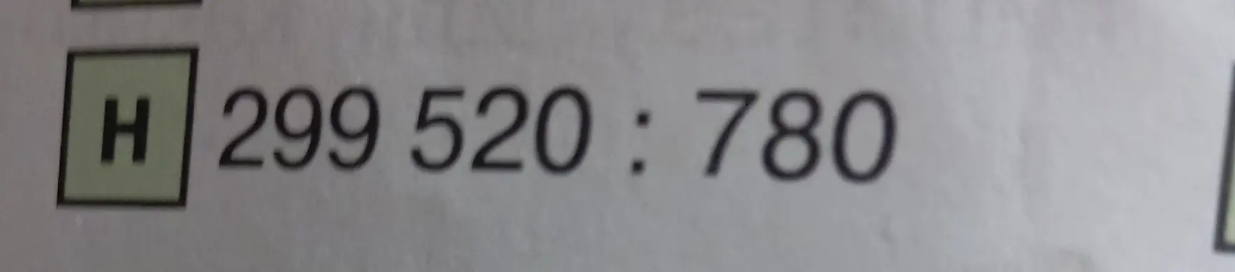 Выполни деление 299 520 на 780
