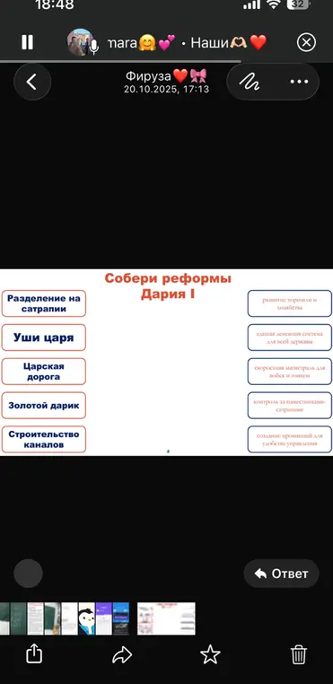 Собери реформы Дария I.