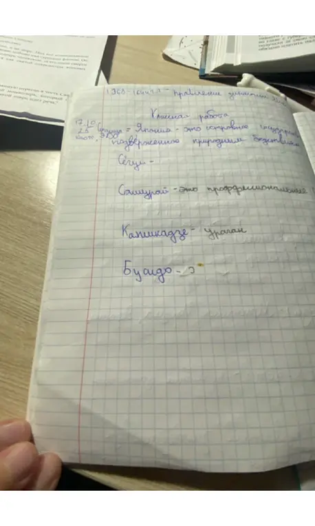 Расскажи про Японию, Сёгуна, Самурая, Камикадзе и Бусидо.