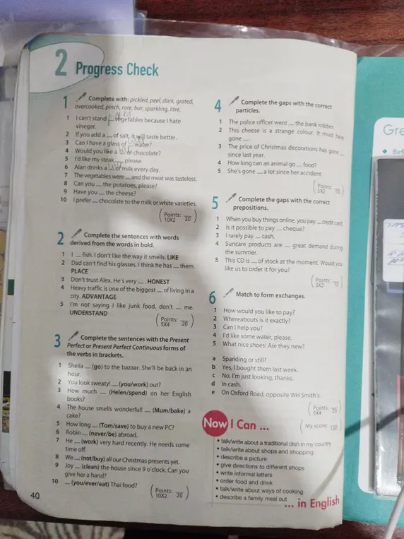 Выполни задания 1-6 на английском языке.