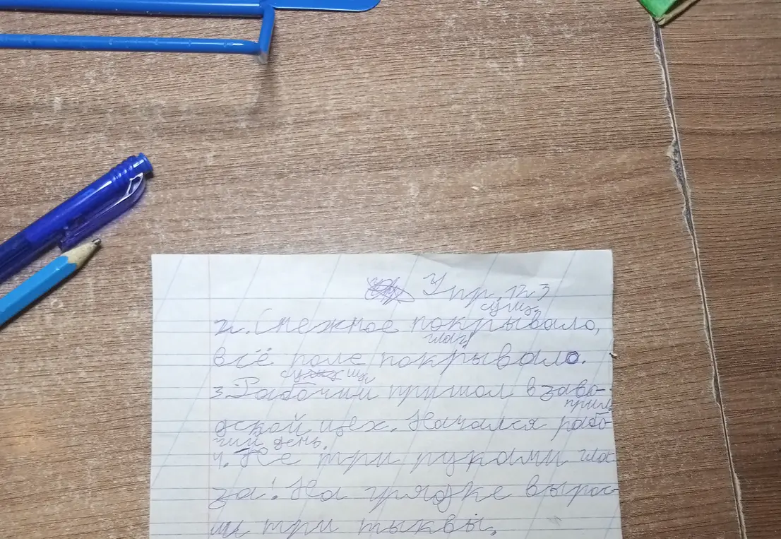 Выполни синтаксический разбор предложений.