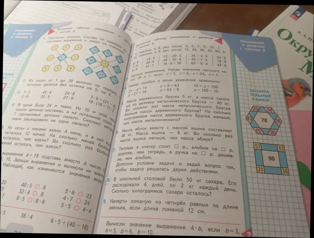 В школьной столовой было 50 кг сахара. Его расходовали 6 дней, по 2 кг каждый день. Сколько килограммов сахара осталось?