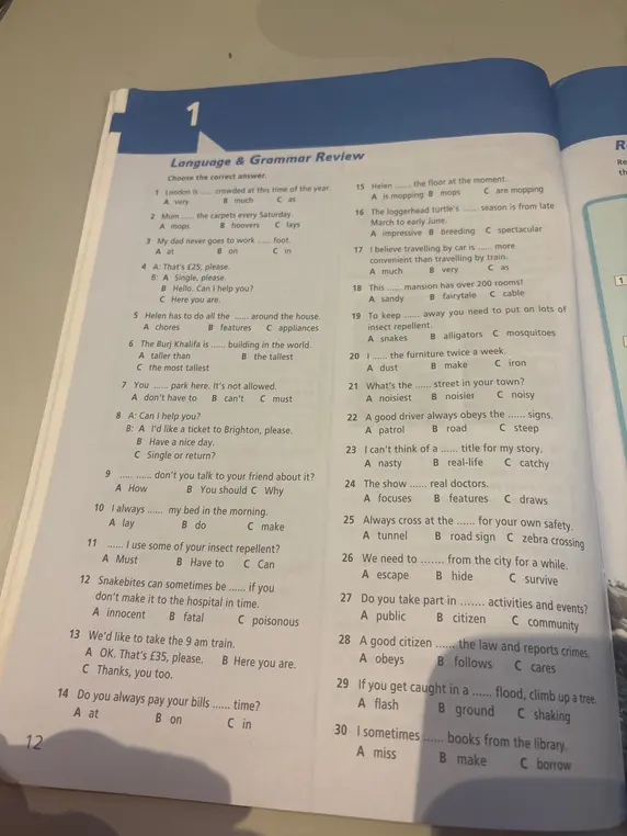 Выбери правильный ответ.