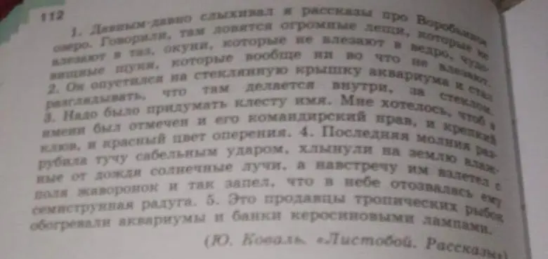 Выпиши эпитеты из предложений, определи их роль в предложениях и подбери к ним синонимы.